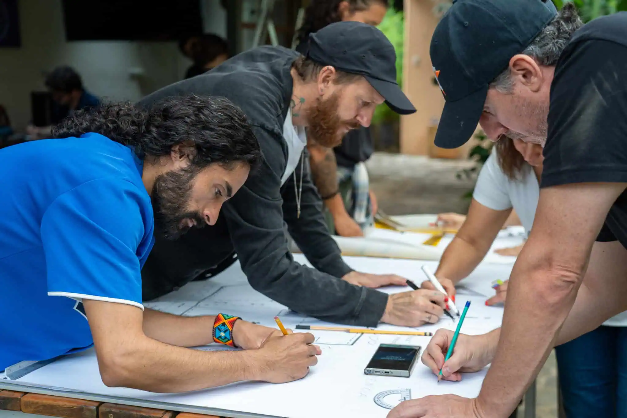 Participants in AVER's Permaculture Design Course